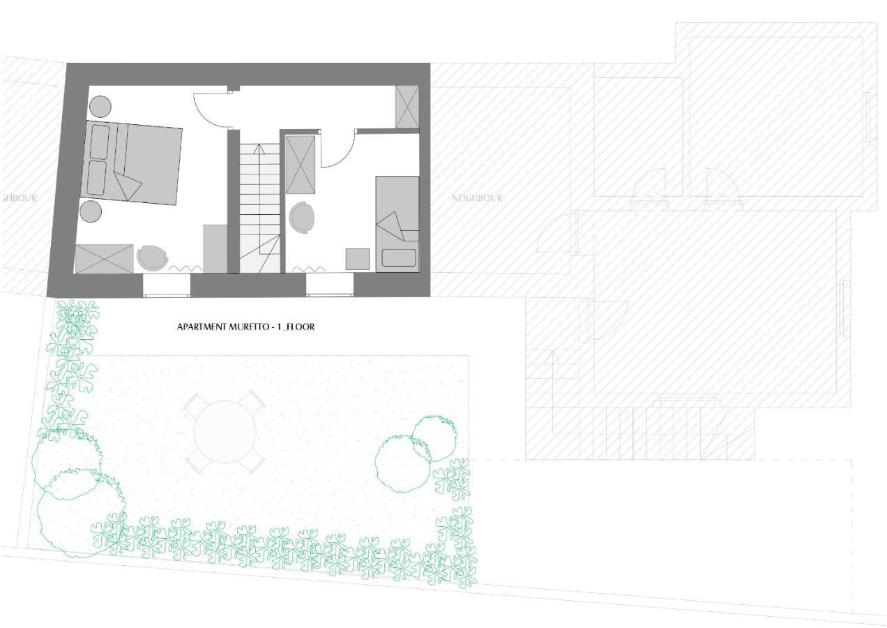 Apartment Muretto บาซานิยา ภายนอก รูปภาพ